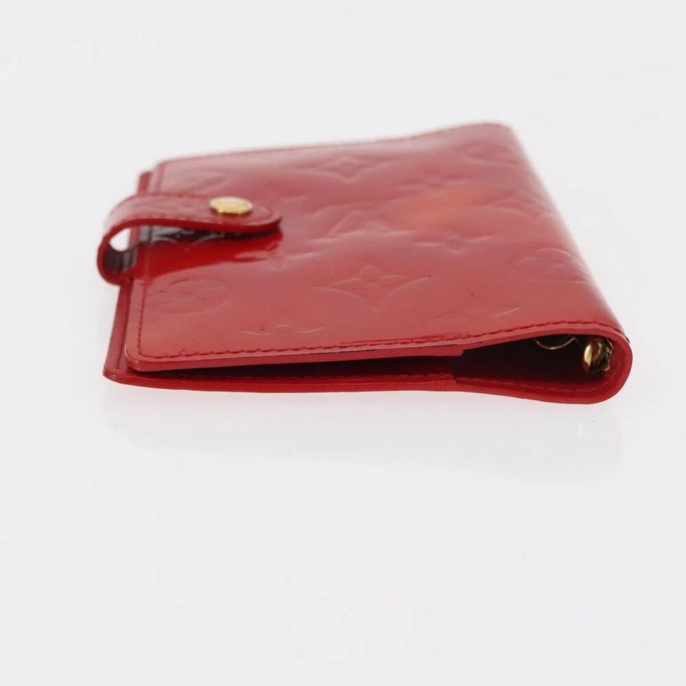 LOUIS VUITTON Monogram Vernis Agenda PM Day Planner Cover Red - Picture 5 of 16